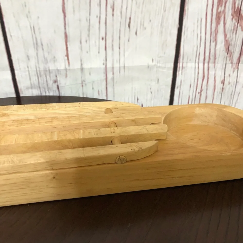 Natural Wood Bread Cutting Tray